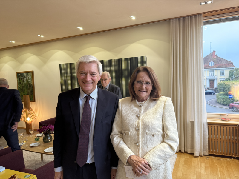 Besøk til Norges ambassade i Finland